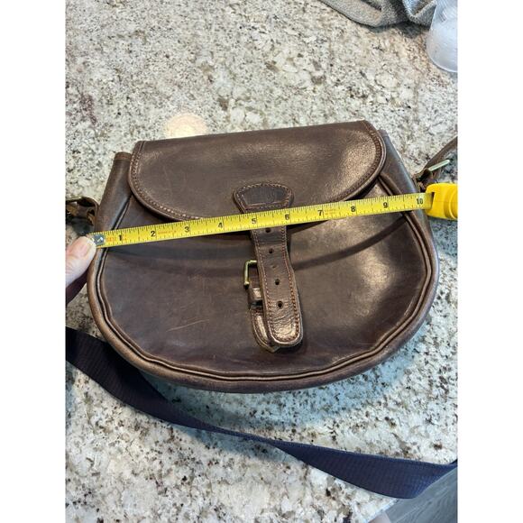 Vtg Abercrombie & Fitch Leather Ammo Shell Cartridge Bag England Crossbody 50's - Picture 11 of 13